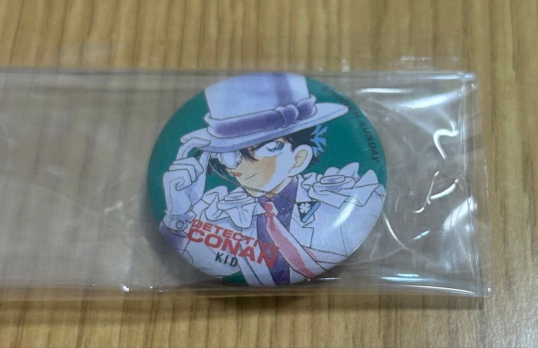 名探偵コナン 怪盗キッド サンデー 青山剛昌 缶バッジ