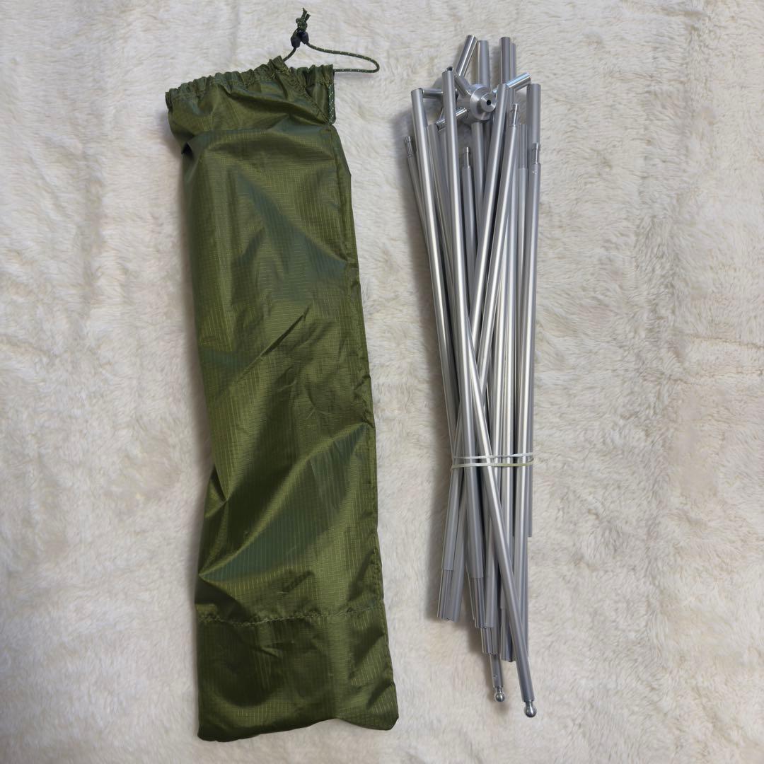 極美品モンベル　ムーンライトテント2 グリーン　ゆるキャン△