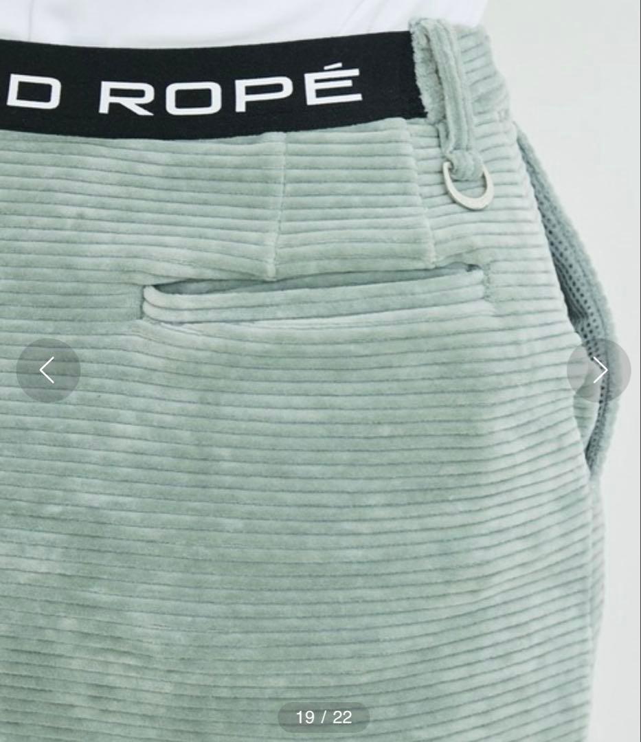 JUN&ROPE' セットアップ　ソフトコーデュロイジャージ