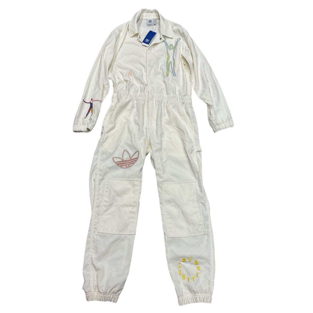 新品未使用　アディダス つなぎ ジャンプスーツ LOVE UNITES JUM
