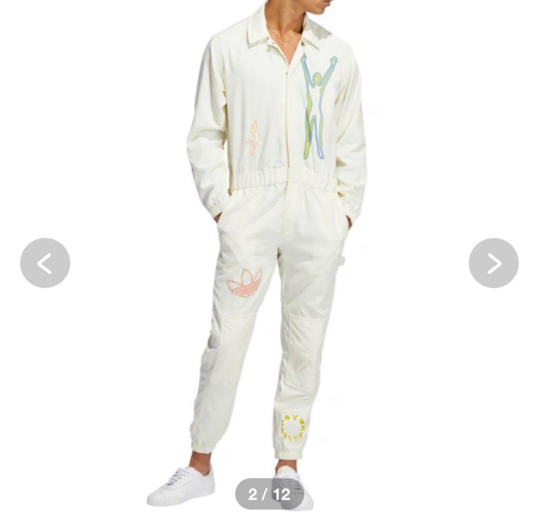 新品未使用　アディダス つなぎ ジャンプスーツ LOVE UNITES JUM