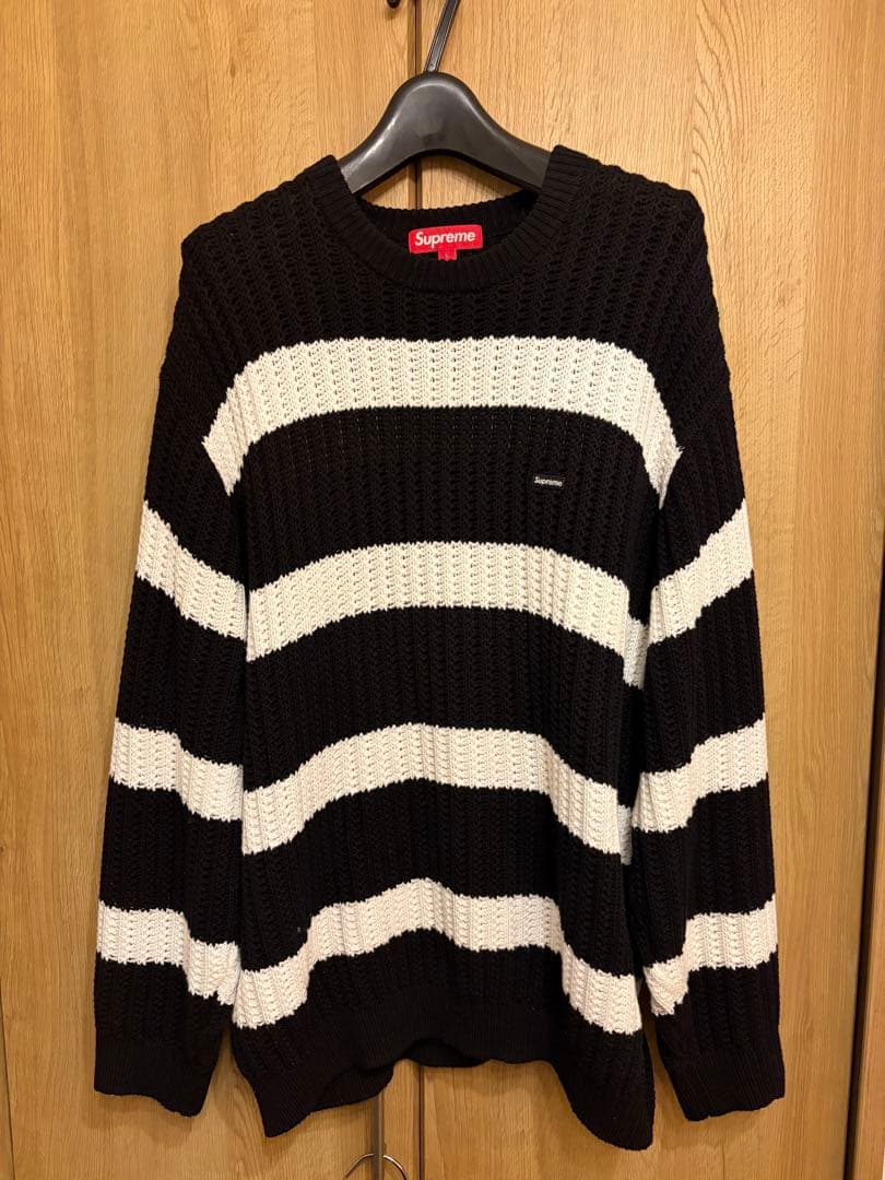 Supreme Loose Gauge Stripe Small Box セータ