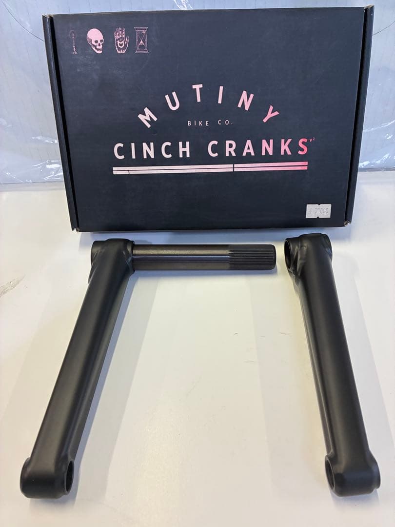 BMXクランク 「MUTINY」CINCH CRANKS 165mm 新品