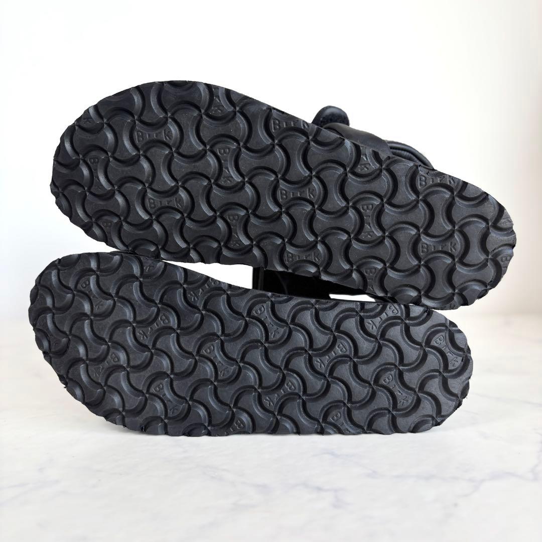 美品 ビルケンシュトック 37 パピリオ セダ サンダル ブラック