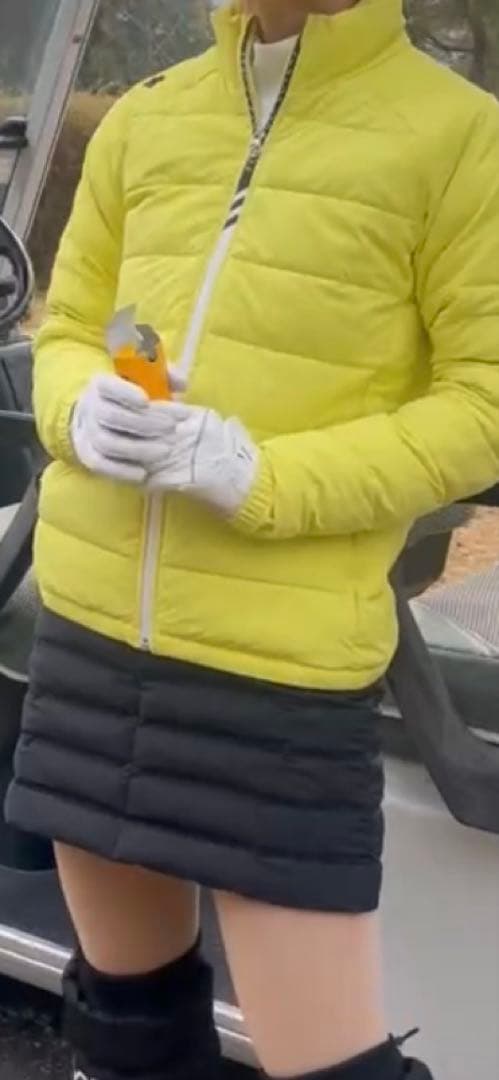 Mサイズ　 デサントGOLF レディース　ダウンジャケット