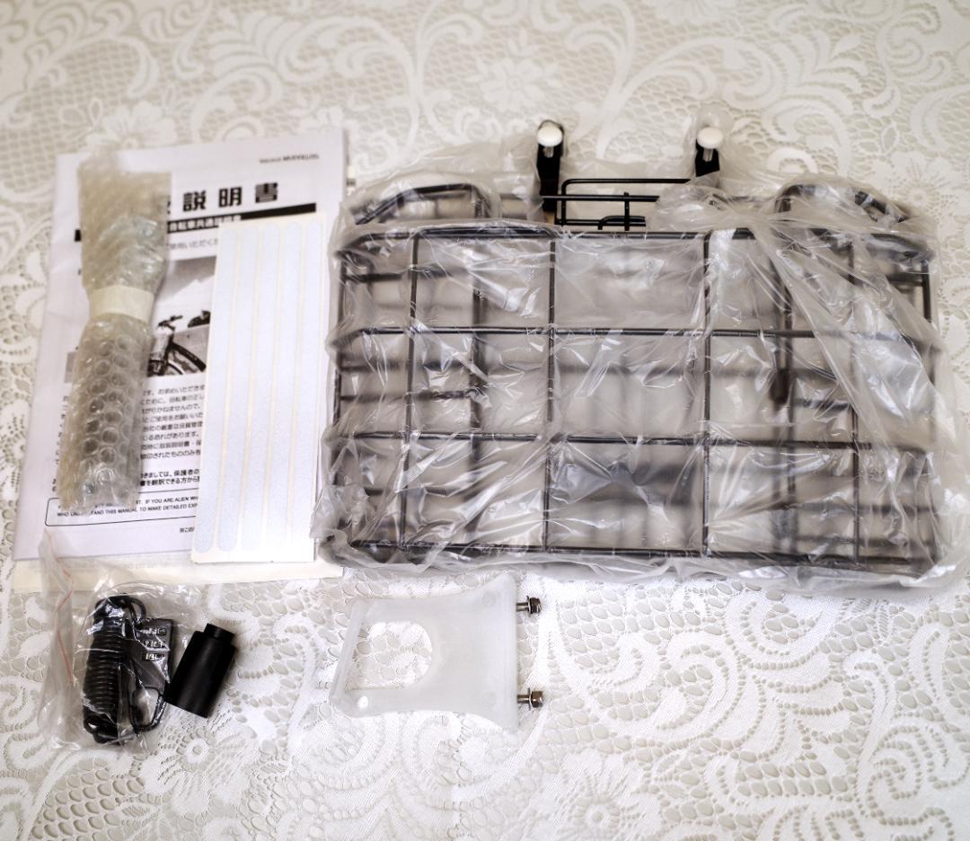 【引き取り限定】GRAPHIS 折りたたみ自転車 白色