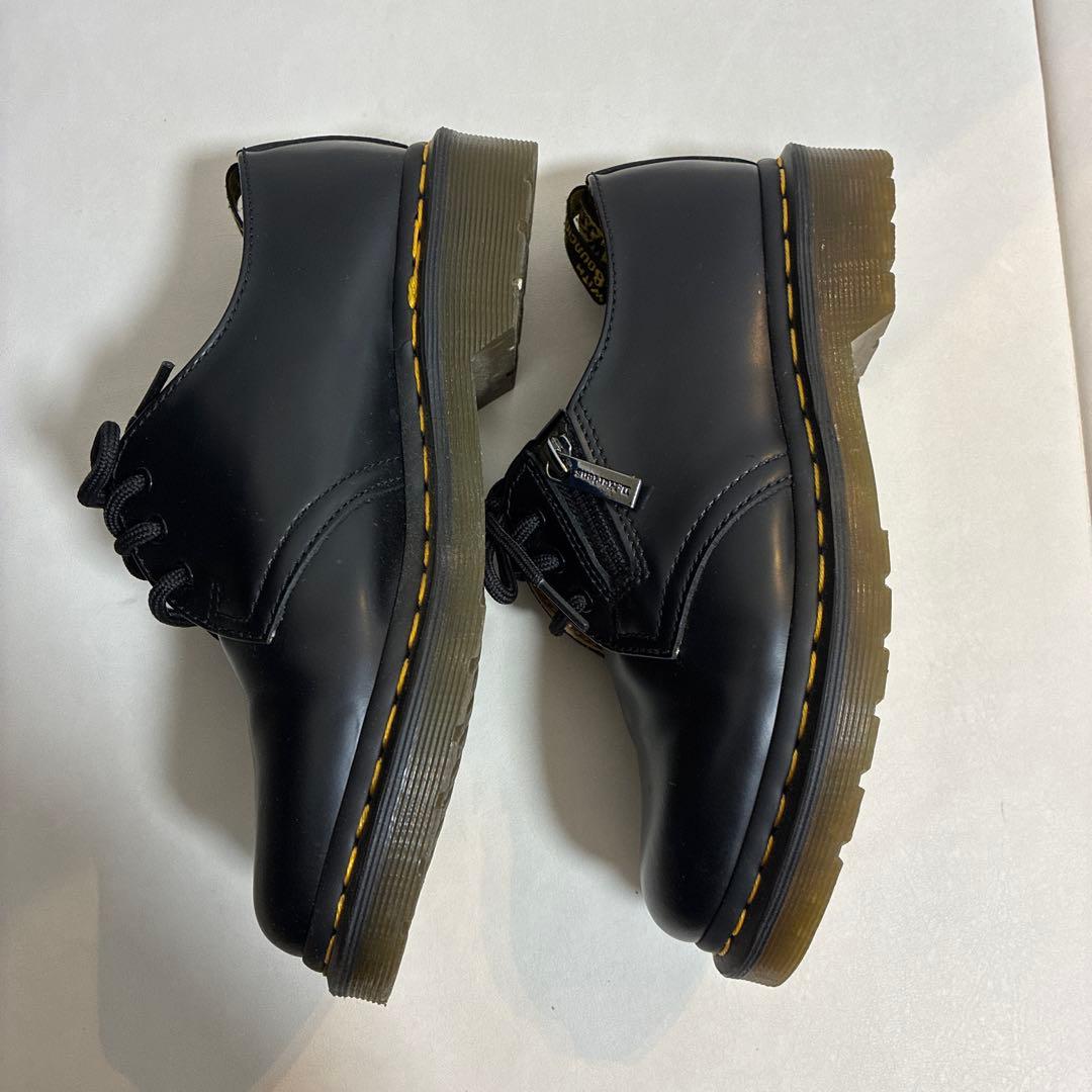 最終値下げドクターマーチン　3ホール ビームス別注　ブラックレザー ローファー