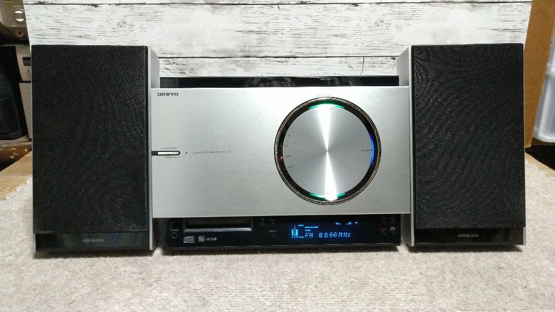 オンキョーCD-MDチューナーアンプ FR-T1 リモコン取説他付き