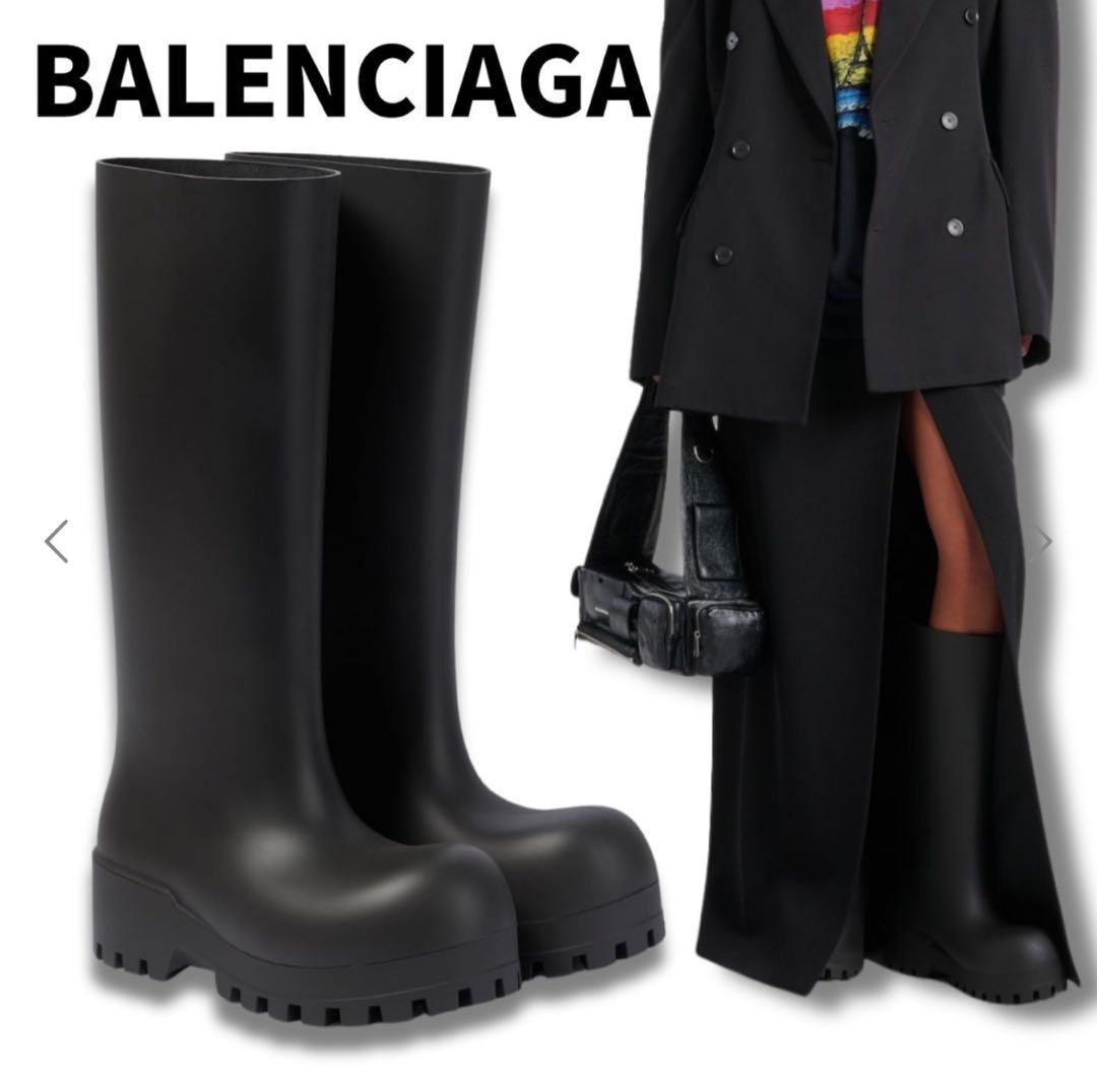 最終値下げ　バレンシアガ bulldozer60mmブーツ