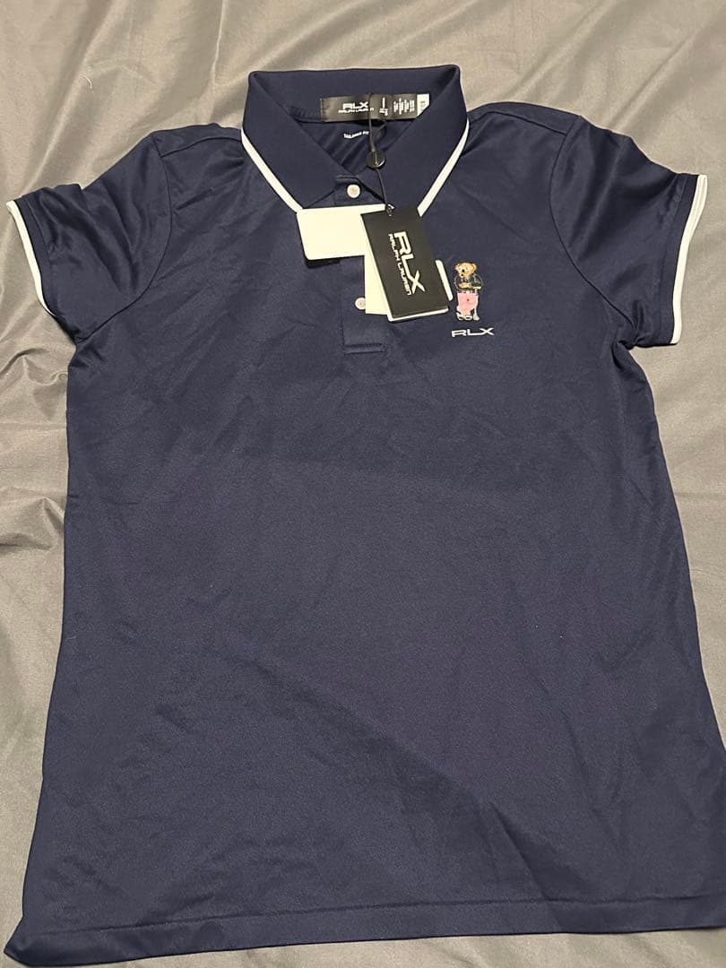 【新品未使用】ラルフローレンネイビー ポロシャツ Sサイズ