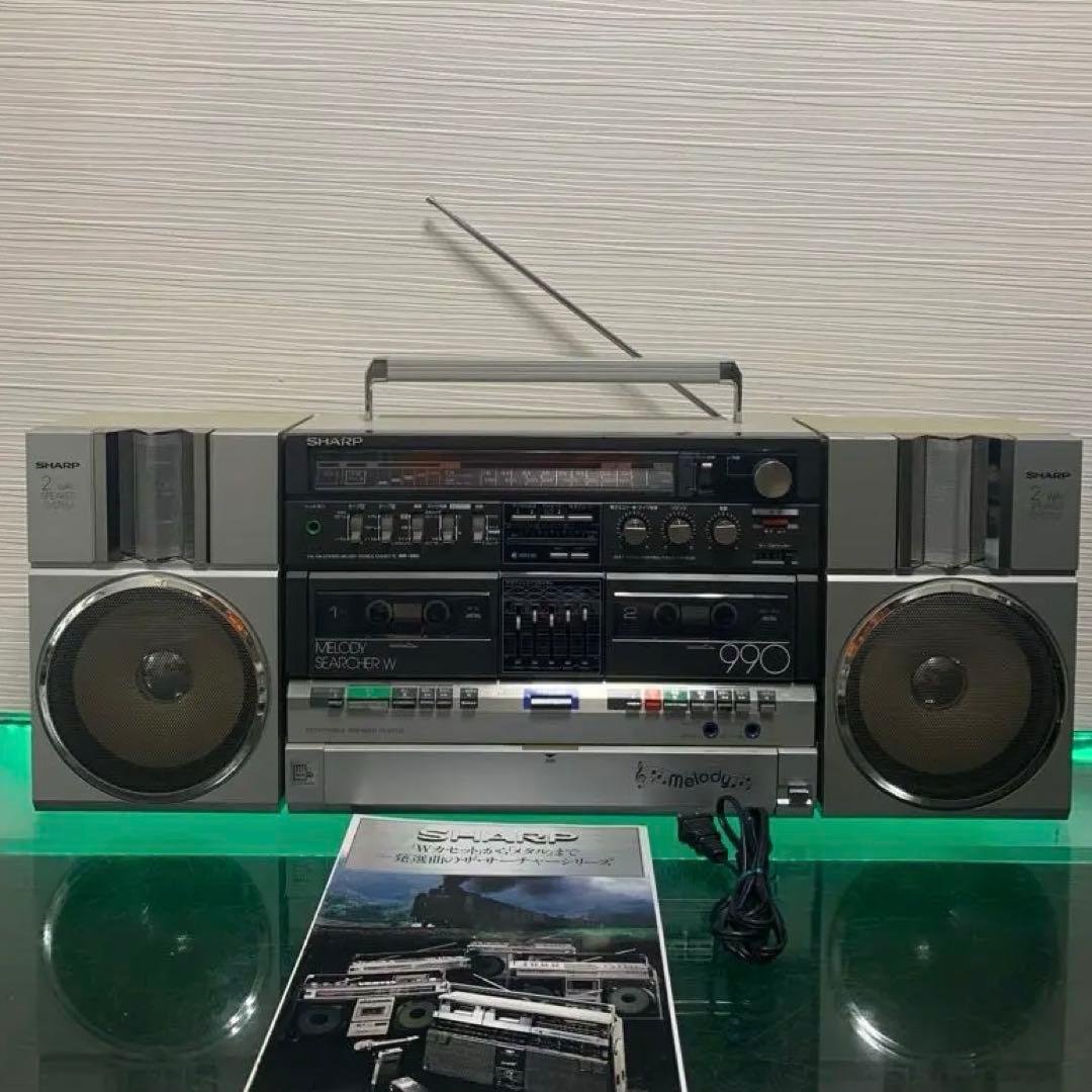 強国希少品｜SHARP MR-990 メロディーサーチャーW シャープ