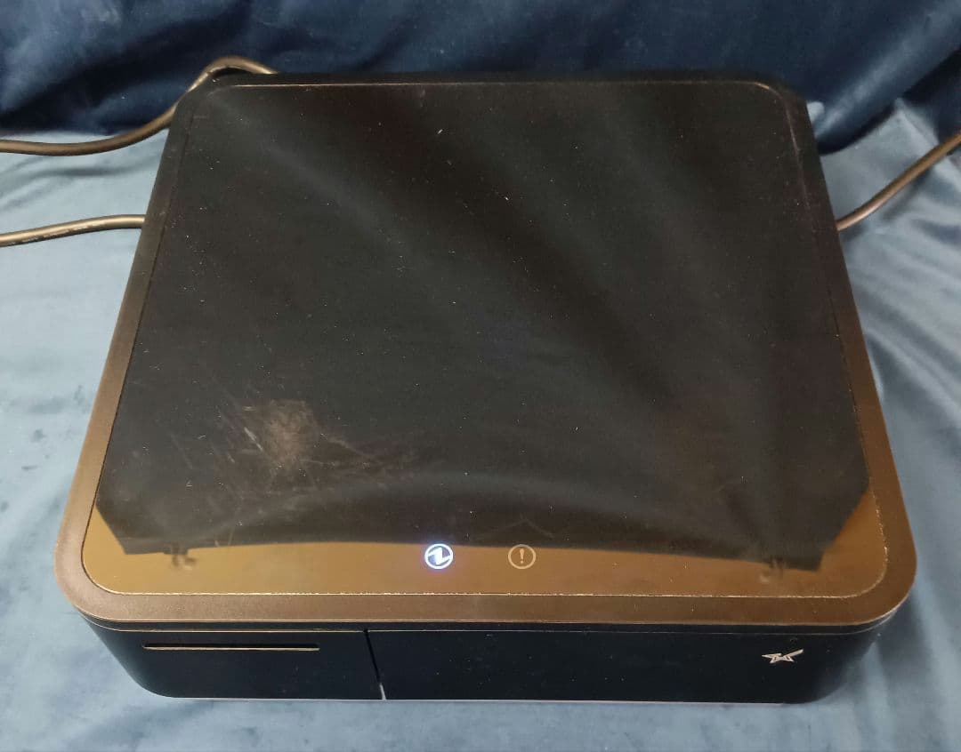 スター精密 mpop サーマルプリンタ付きキャッシュドロア　黒　Airレジ　②