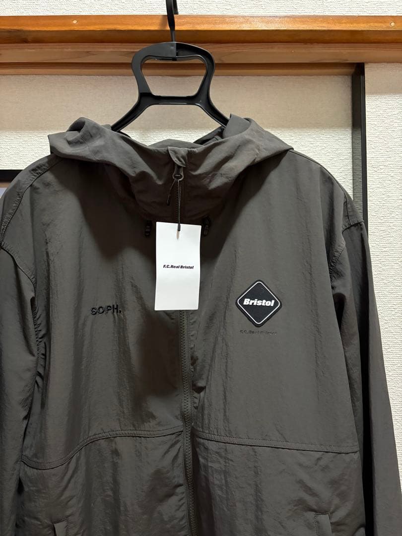 2025 FCRB NYLON HOODED BLOUSON 新品 L