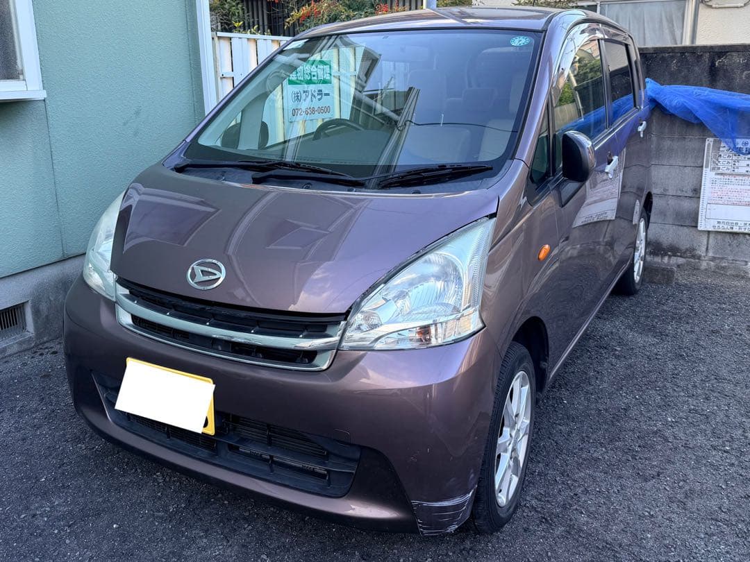 ダイハツ ムーヴ 格安 軽自動車 車検あり 車体 車両 ETC プッシュ LA