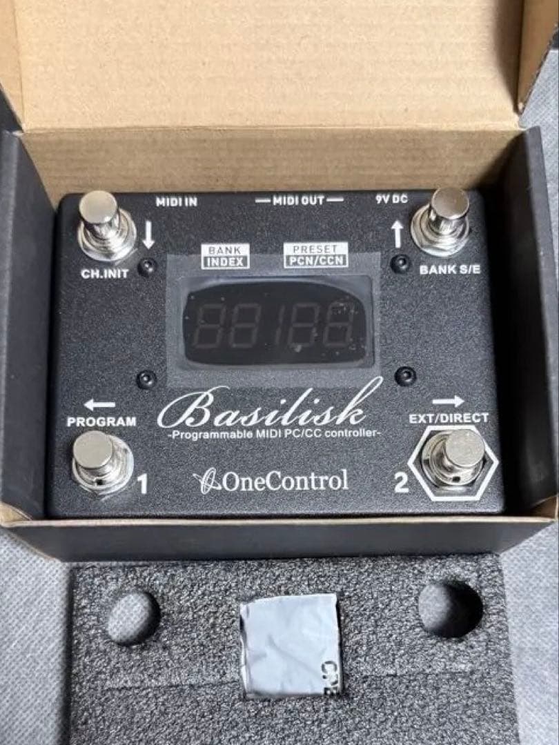 【新品未使用】One Control Basilisk MIDIコントローラー