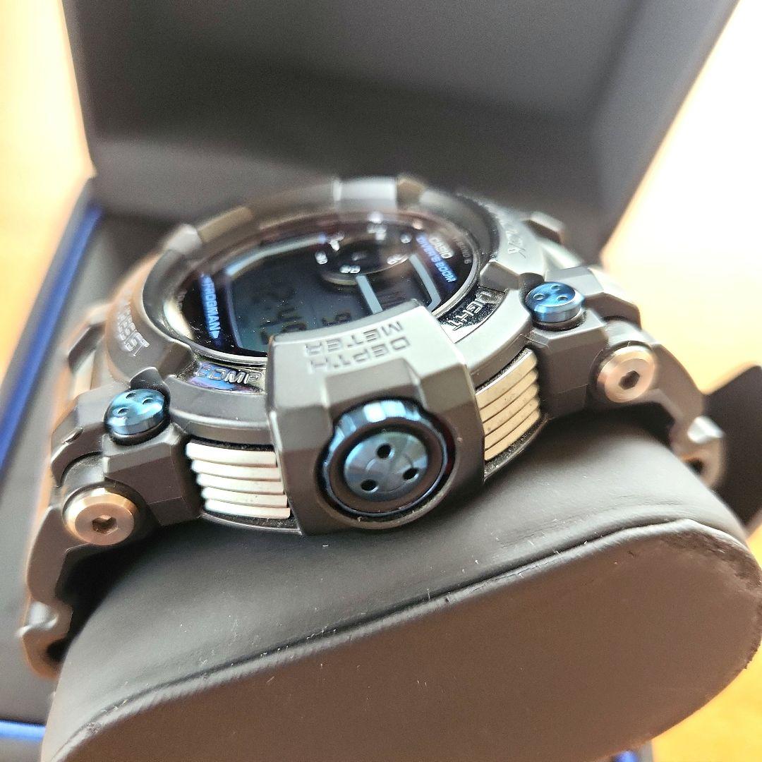 カシオG-SHOCK電波ソーラーフロッグマンD-1000B-1JF美品