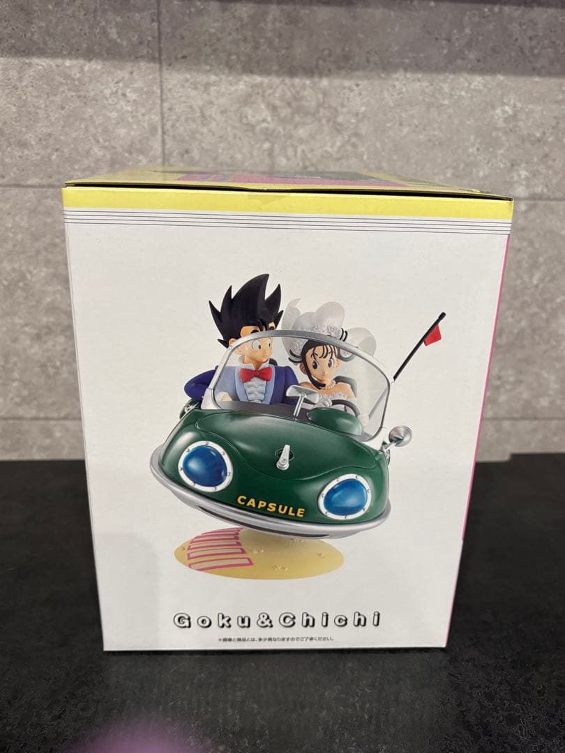 ドラゴンボール一番くじA賞　 スナップフィギュア悟空とチチ　おまけファイル5枚付