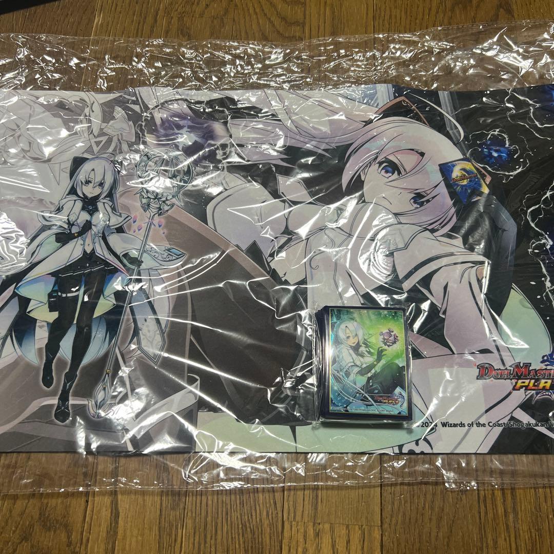 デュエプレ 無垢の守護者カノン プレイマット＆スリーブセット(新品未開封)
