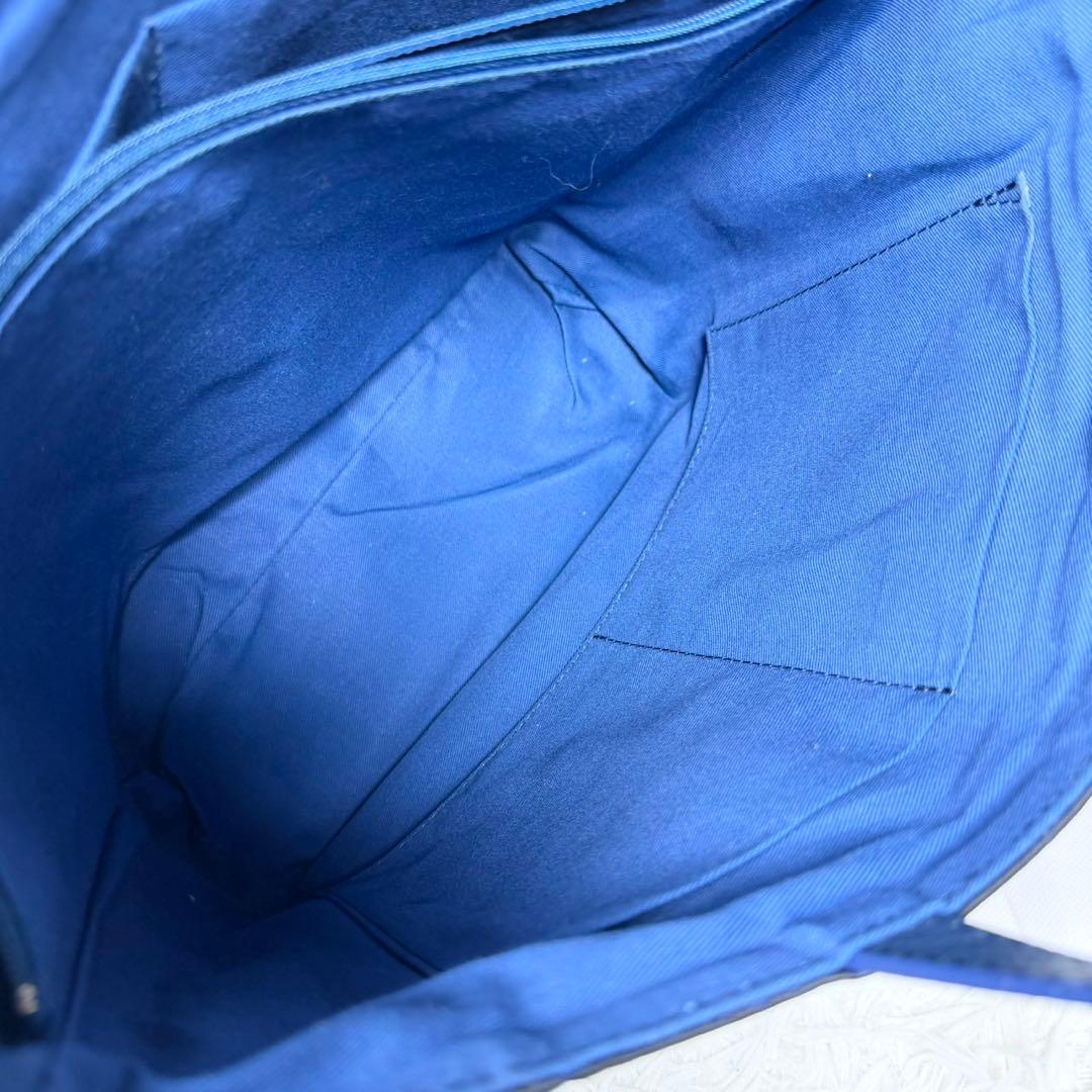 TOWA☆　極美品　russet ラシット　バッグ　ブラック×ネイビー