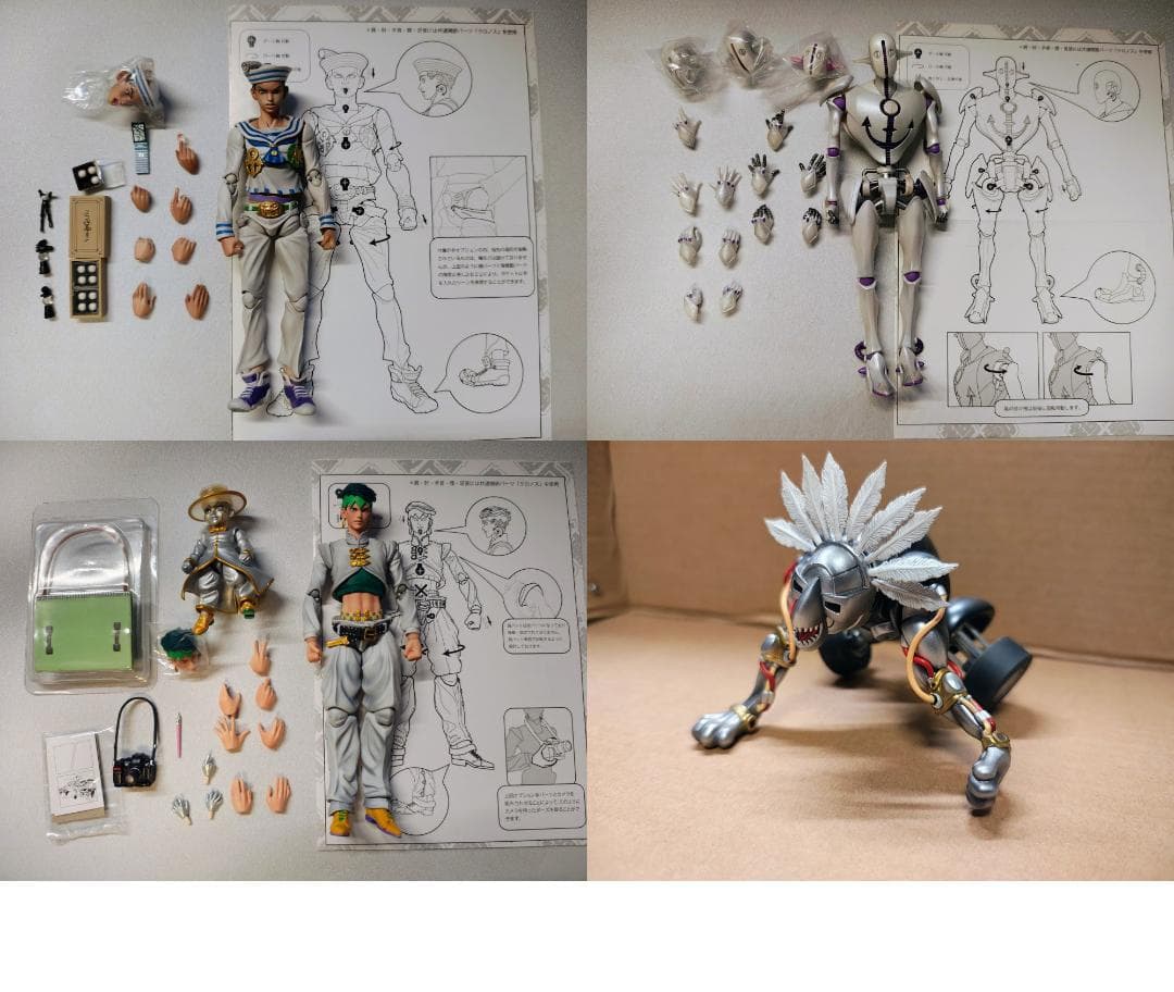 ジョジョの奇妙な冒険 フィギュア 59体　【超像可動】【スタチューレジェンド】