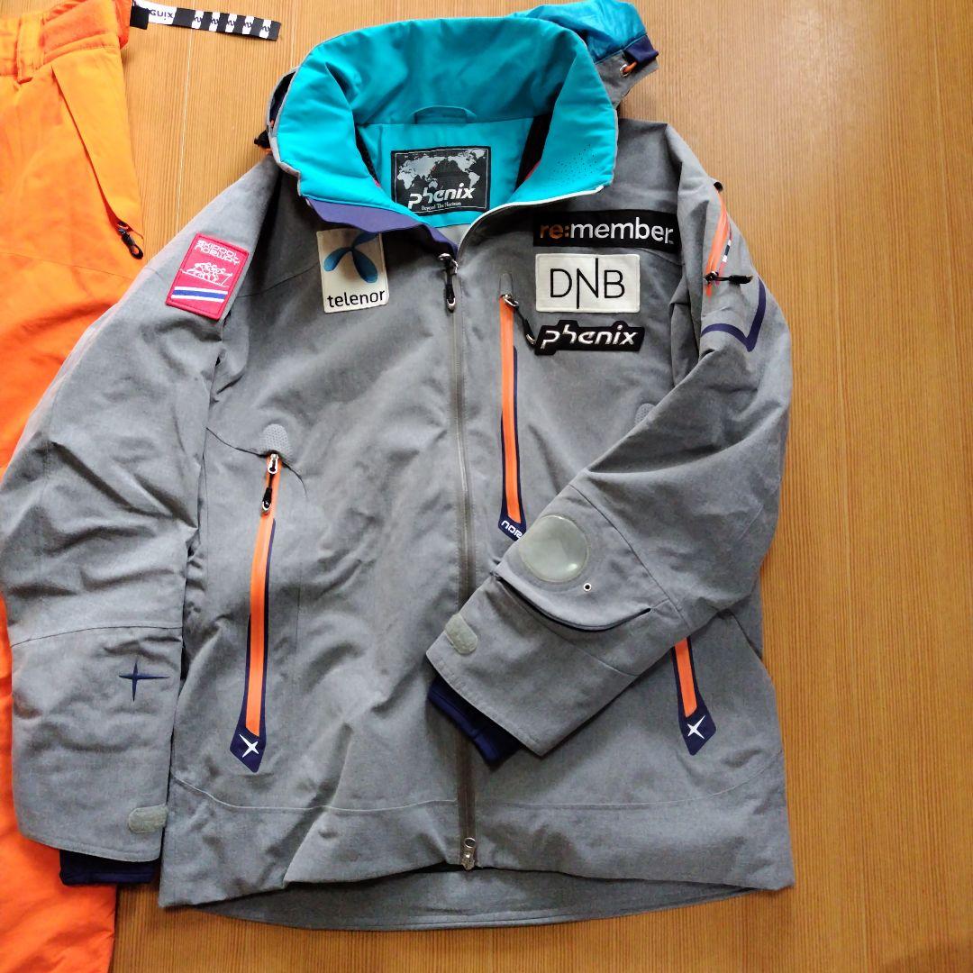 Phenix DNB スキーウェアセット オレンジ/グレー