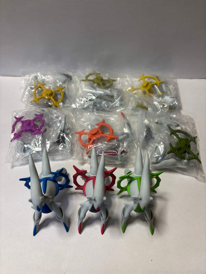 立体ポケモン図鑑　アルセウス　9種　セット