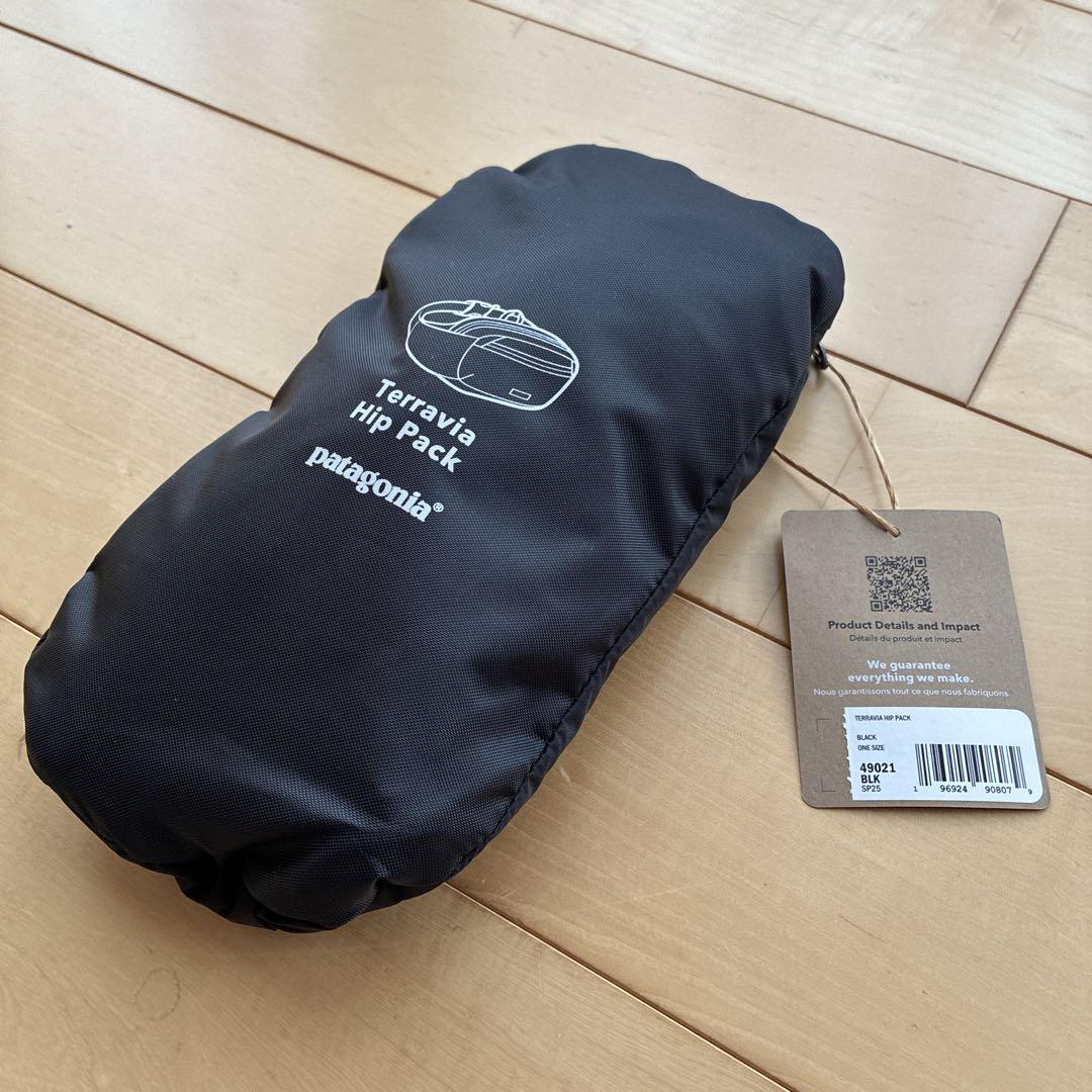 【新作】 パタゴニア テラヴィア・ヒップ・パック 5L 国内正規品 Black