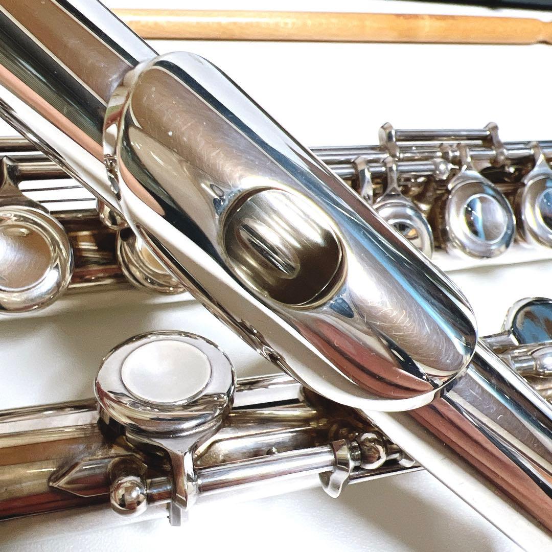 【美品】Pearl PF-501 フルート パール　鏡面仕上げ　Eメカ