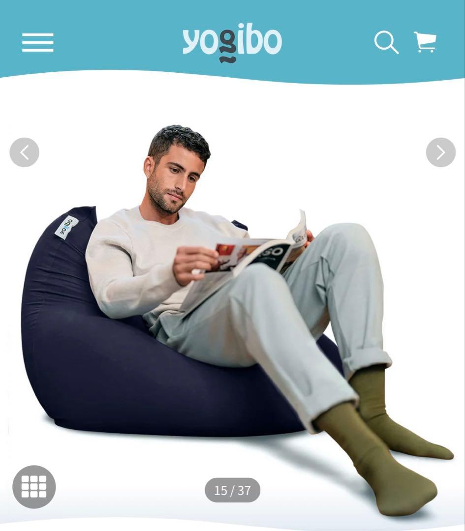 Yogibo Mini ネイビーブルー