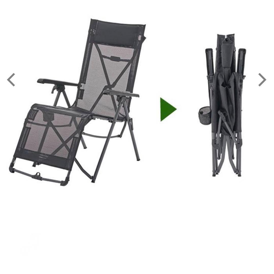 logos アウトドア チェア　テスリンリクライナー・コンパクト　ロゴス