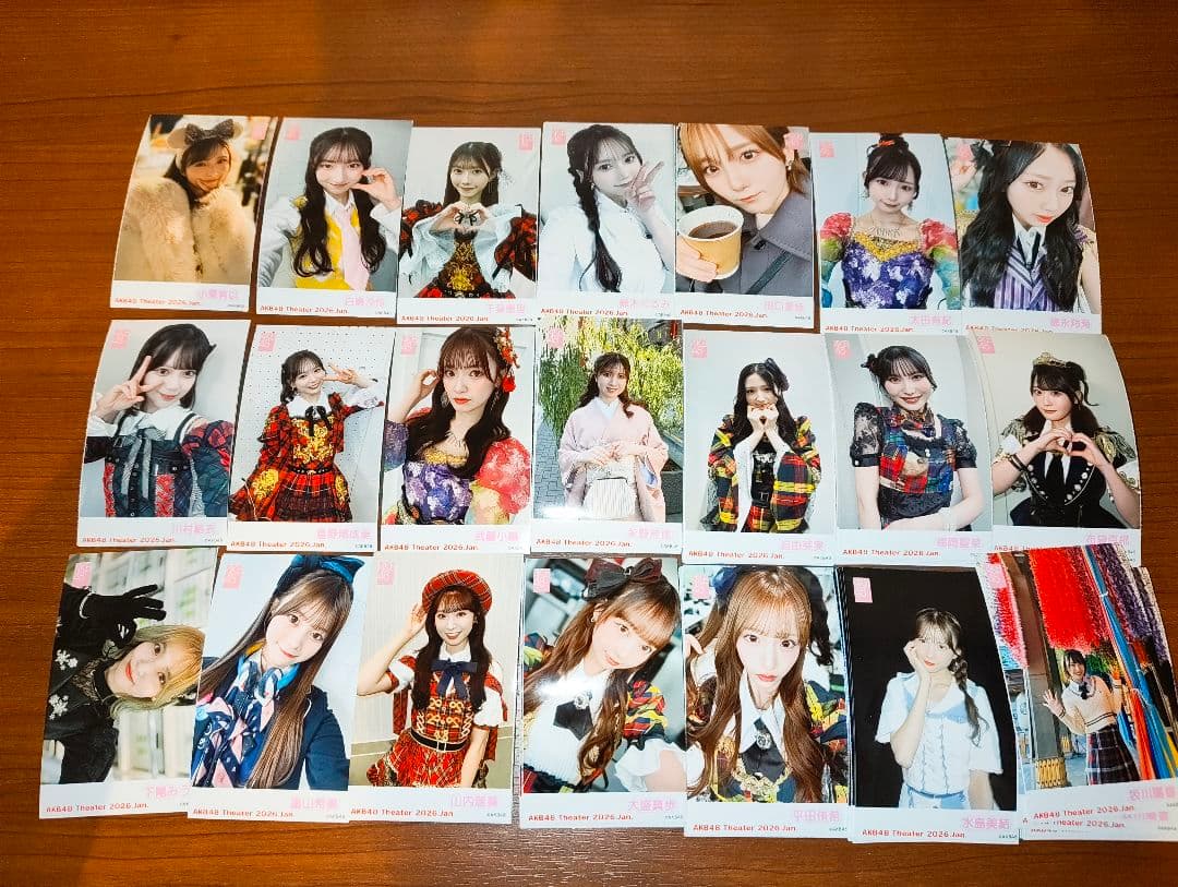 AKB48 チェキ風ブロマイド1月