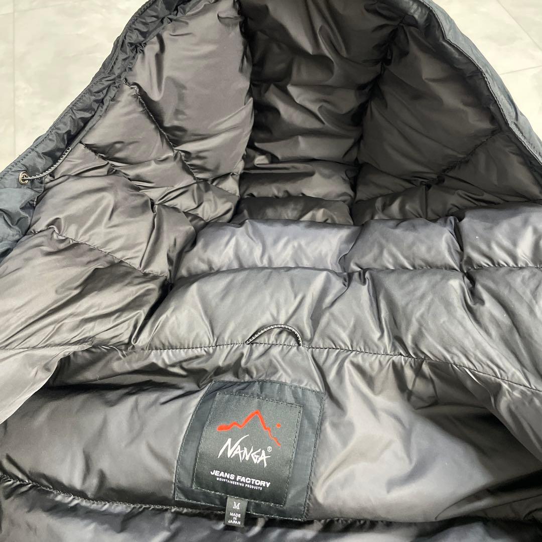 美品✨ナンガ×ジーンズファクトリー別注オーロラテックス フーディダウンジャケット
