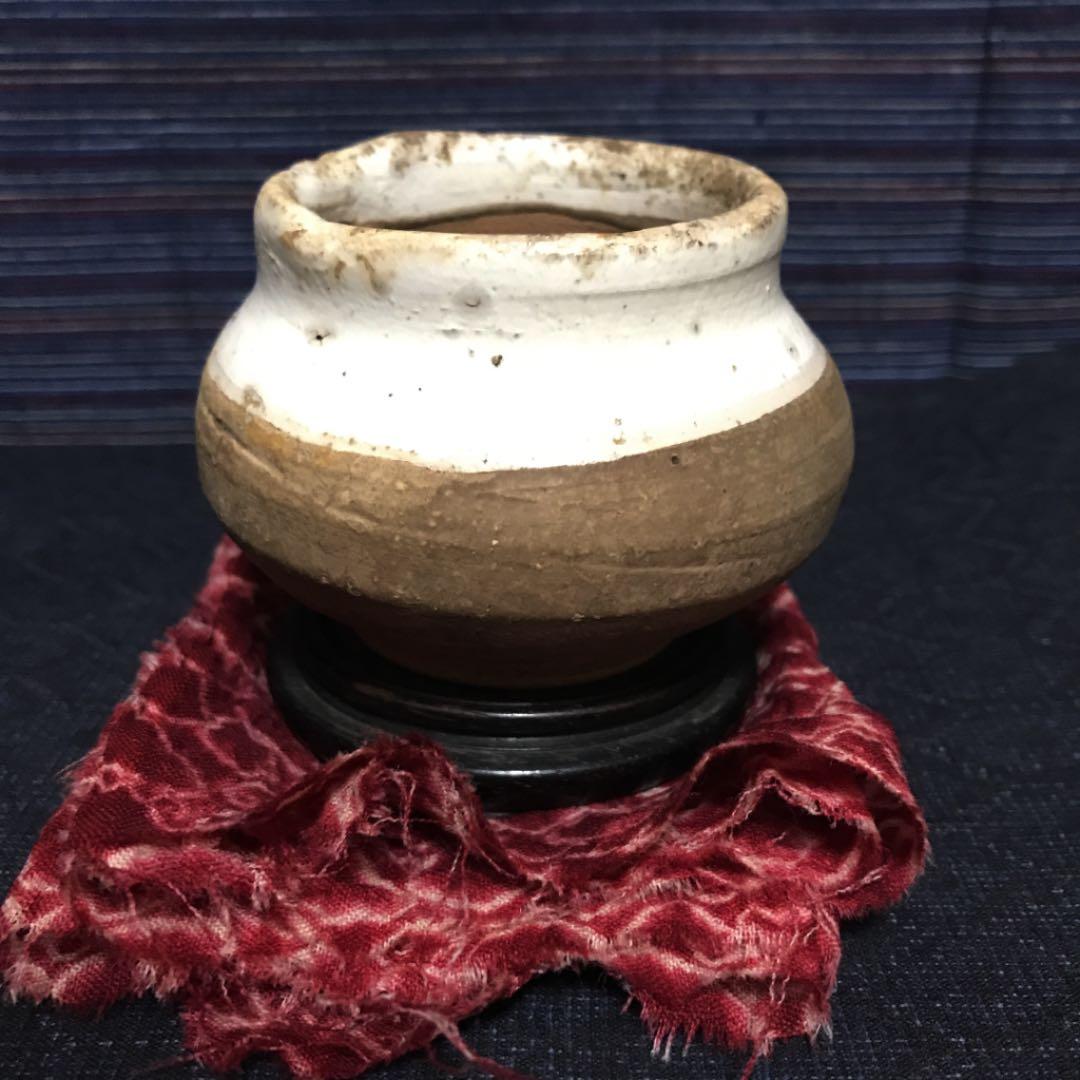 酒器コレクターより　磁州窯　壺盃　本物保証