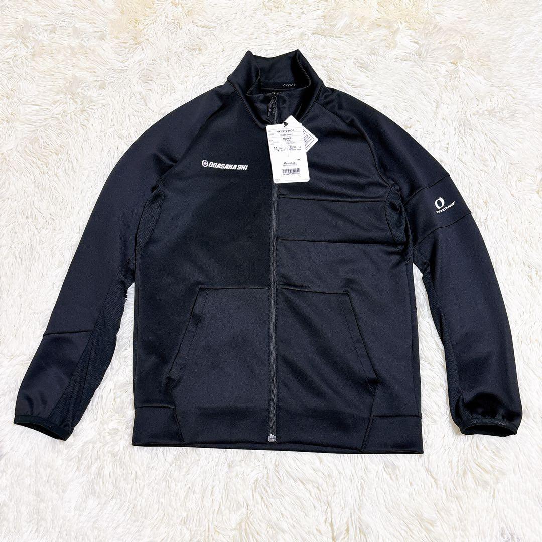新品タグ付 オンヨネ オガサカ ジャージ 上下セットアップ 黒 メンズ Mサイズ