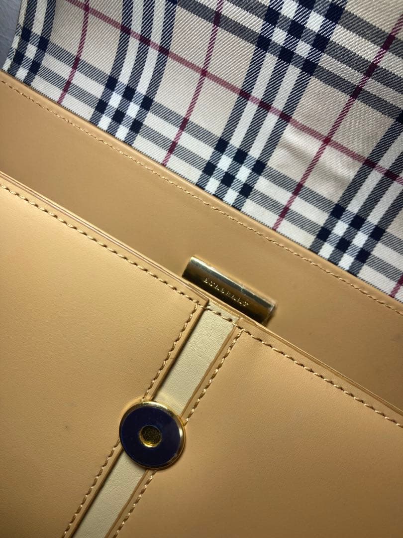 【訳あり未使用】Burberry ハンドバッグ ショルダーバッグ ノバチェック
