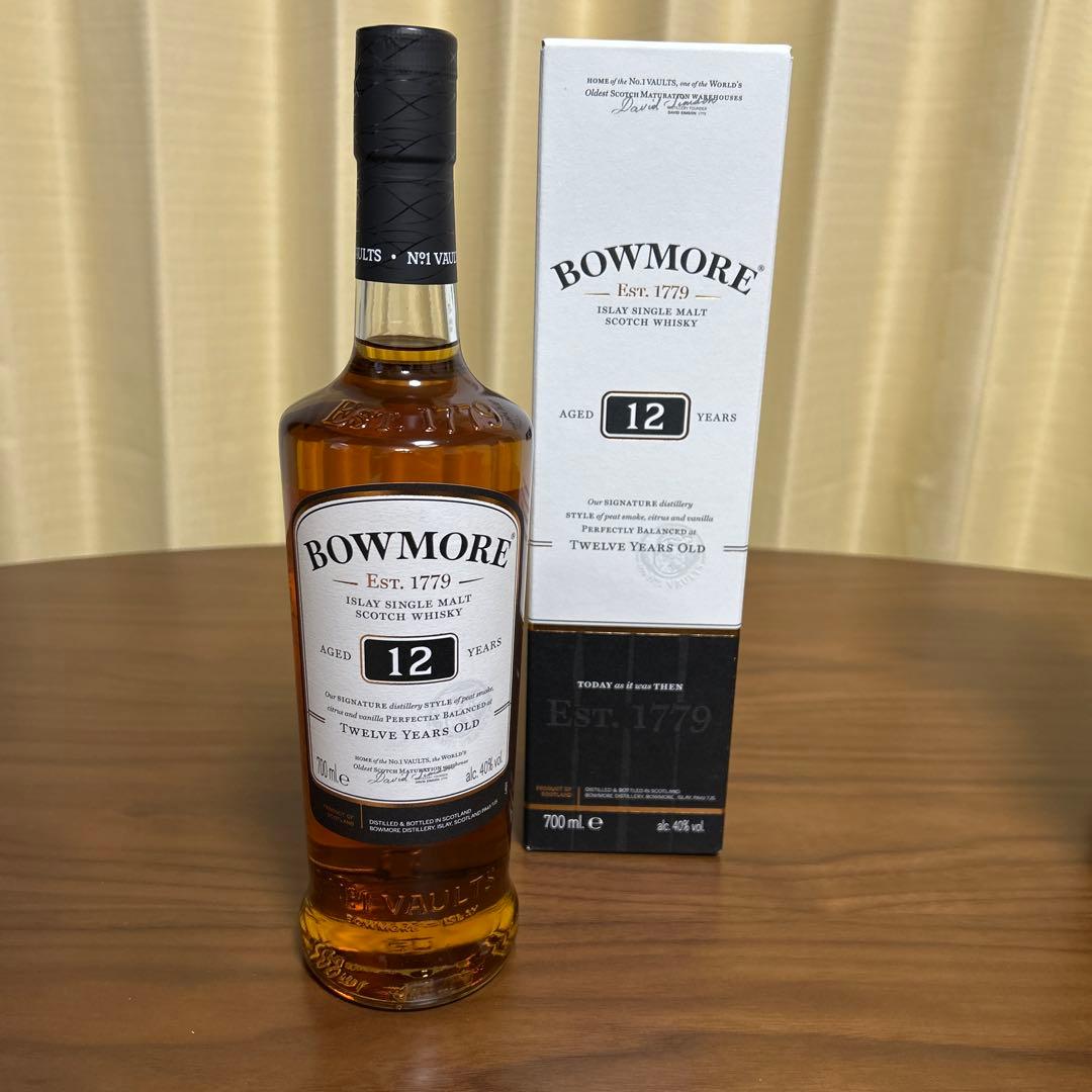 ボウモア12年と18年セット