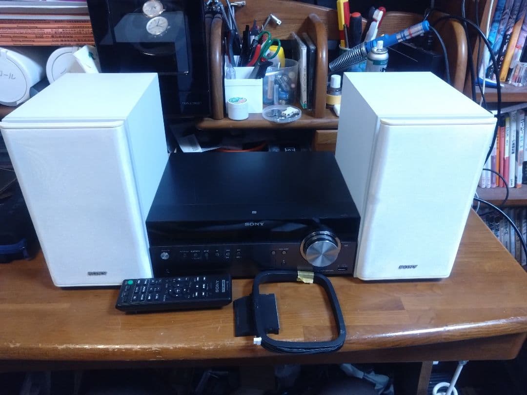 【動作確認済】SONY CMT-SBT300W Bluetooth搭載機