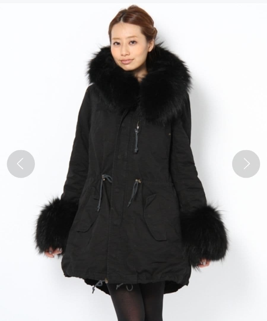 panaji スペシャルモッズコート・ロングタイプ・カーキ・y2k