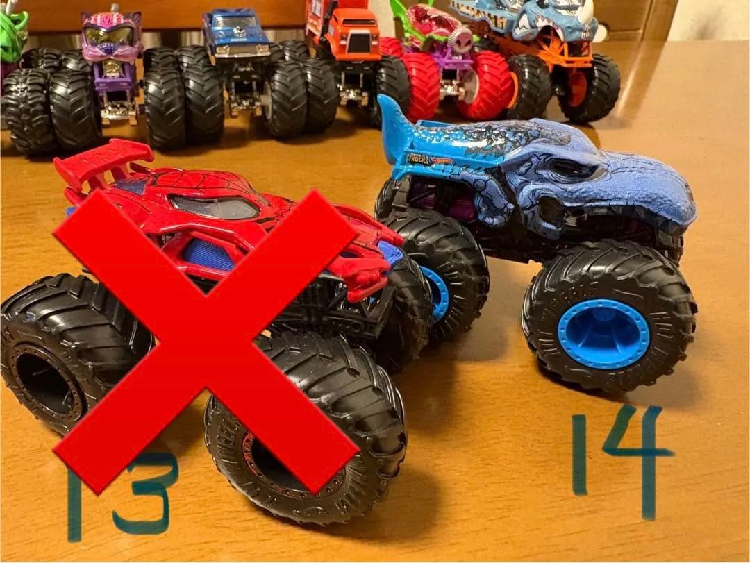 <バラ売り>ホットウィール/モンスタートラック