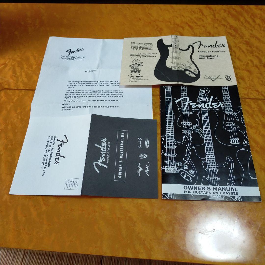 fender american vintage 62ストラト山野 シンラッカー