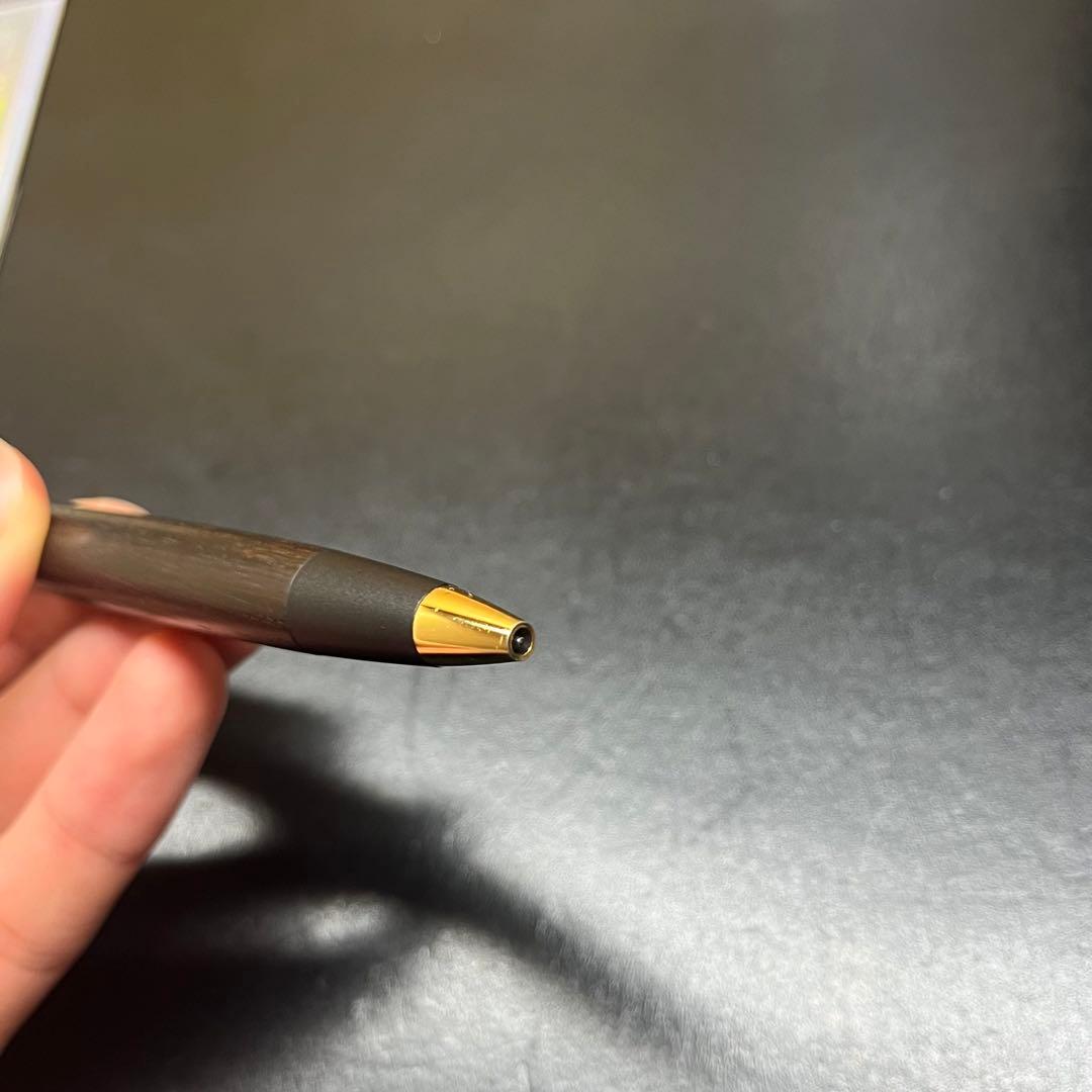 【旧型】野原工芸 ハカランダ シャープペンシル　ゴールド