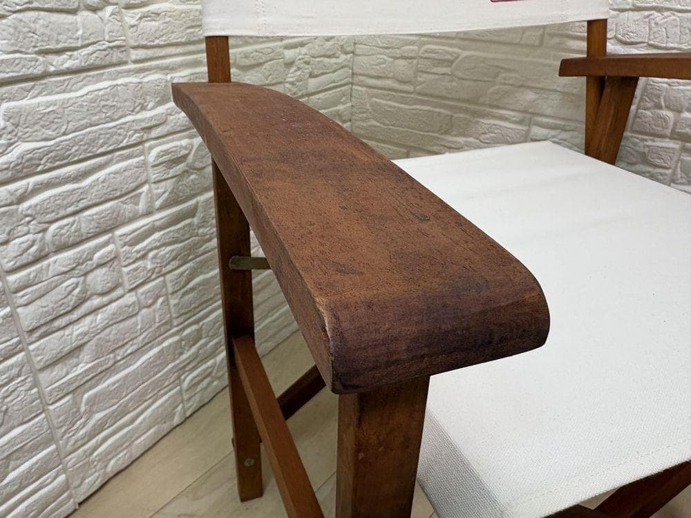 希少 未使用 Coleman コールマン ガーデン ウッドチェア 折りたたみ ②