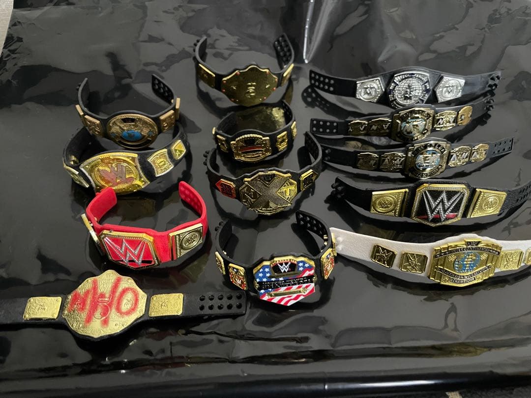 WWE フィギュア用　ベルトセット