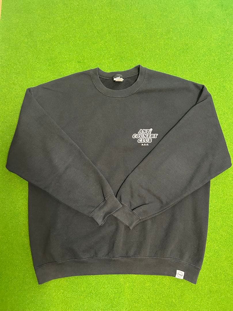〈希少〉アンタイカントリークラブトウキョウ　スウェット　ブラックXL