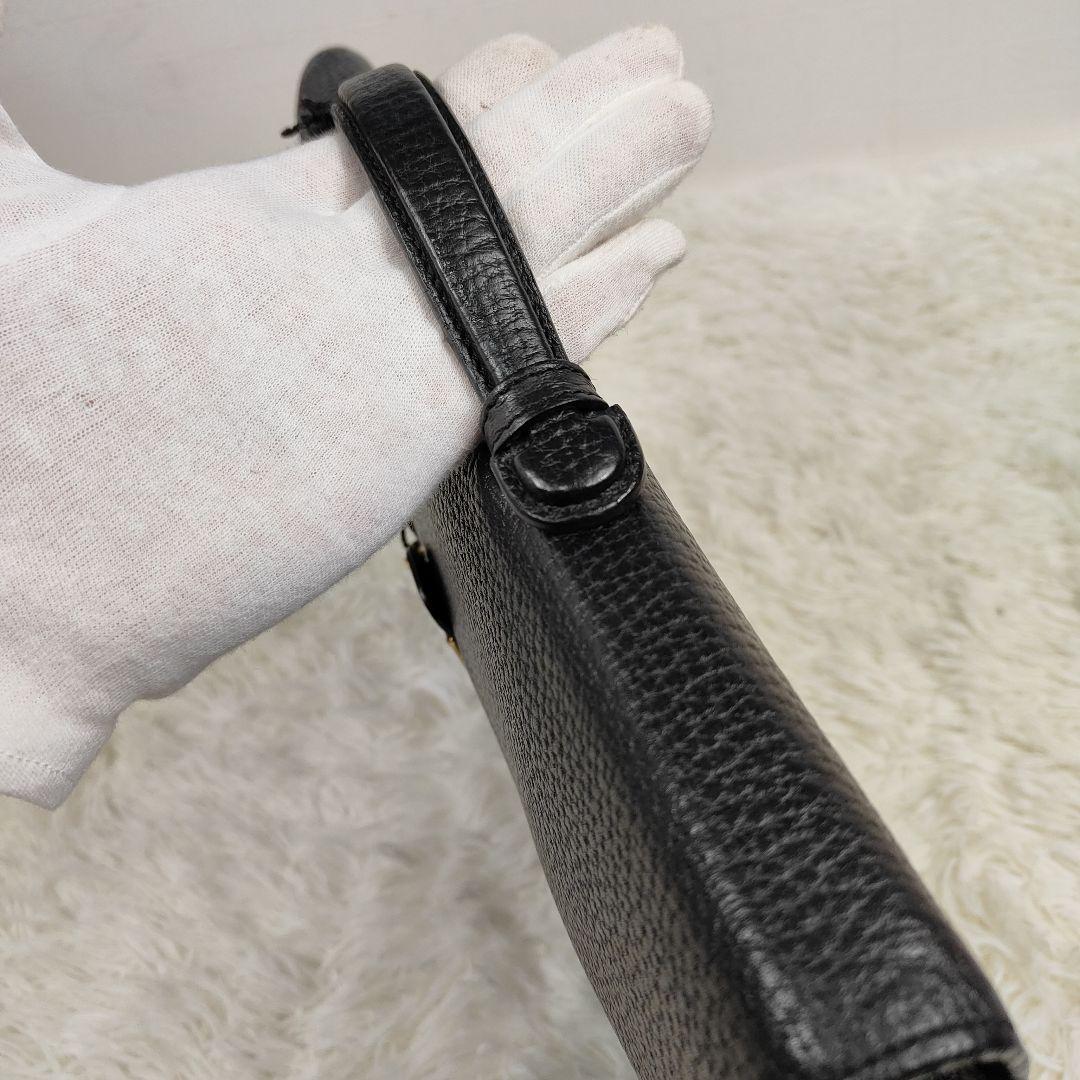 本日限定価格　ロエベ　ブリーフケース　アナグラム　シボ革　A4収納可能　鍵付き