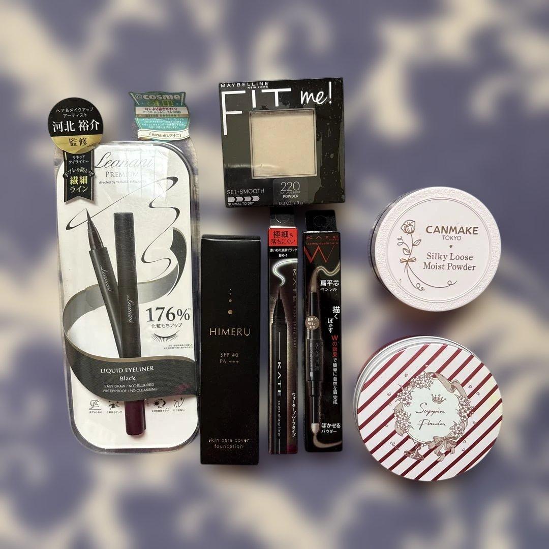 メイクセット　HIMERU KATE MAYBELLINEキャンメイク　レアナニ