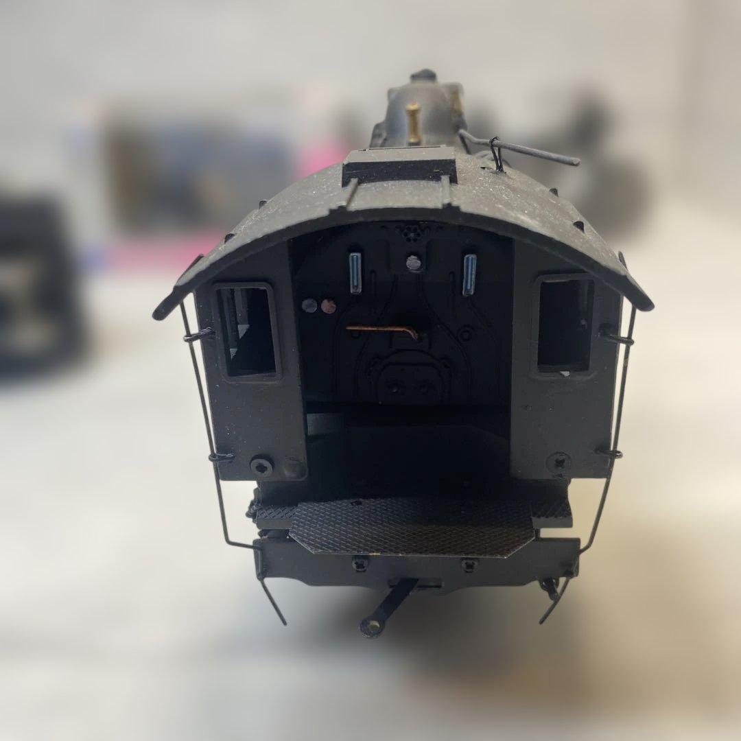 D511161 蒸気機関車 金属製 黒