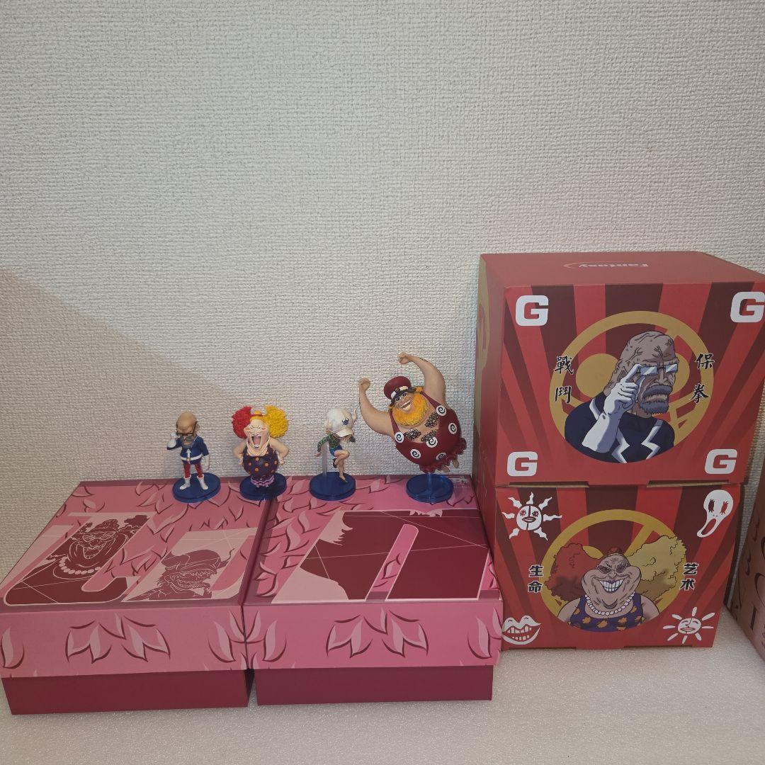 ドフラミンゴファミリー　デリンジャー　ラオG　ジョーラ　マッハバイス