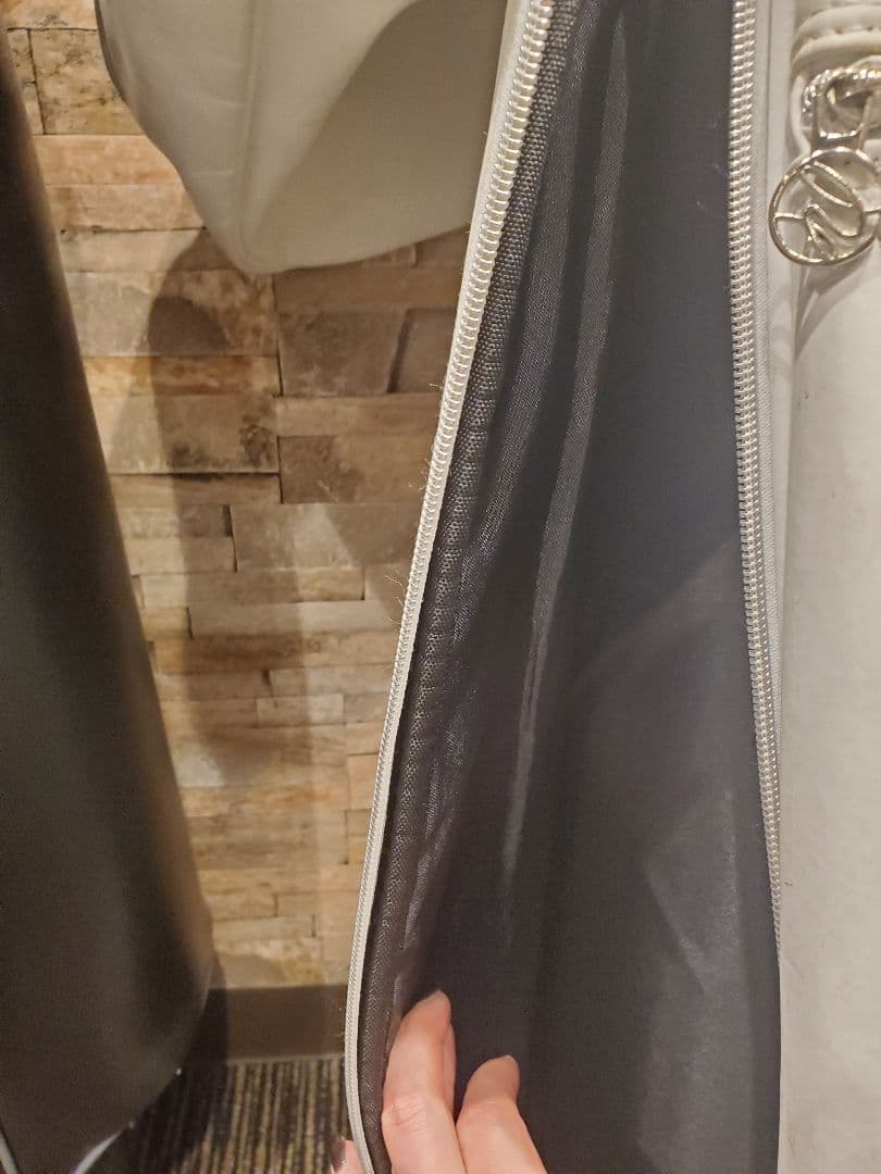 DESCENTE ホワイト キャディバッグ