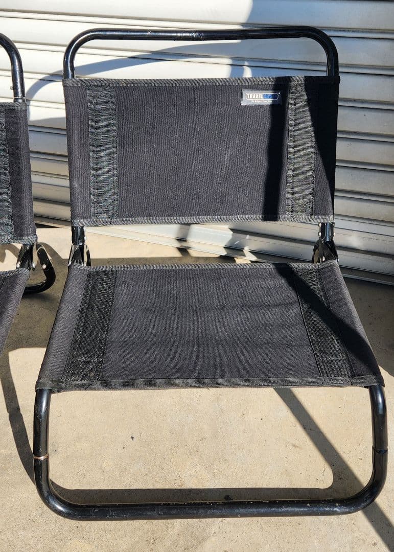 快速旅団 トラベルチェア コットンダック 2脚セット